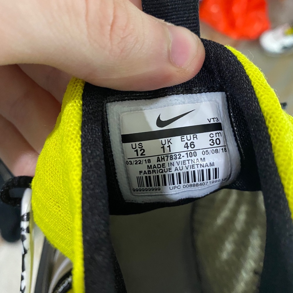 Nike x Acronym Presto Mid “Dynamic Yellow” - Picture 4 of 11